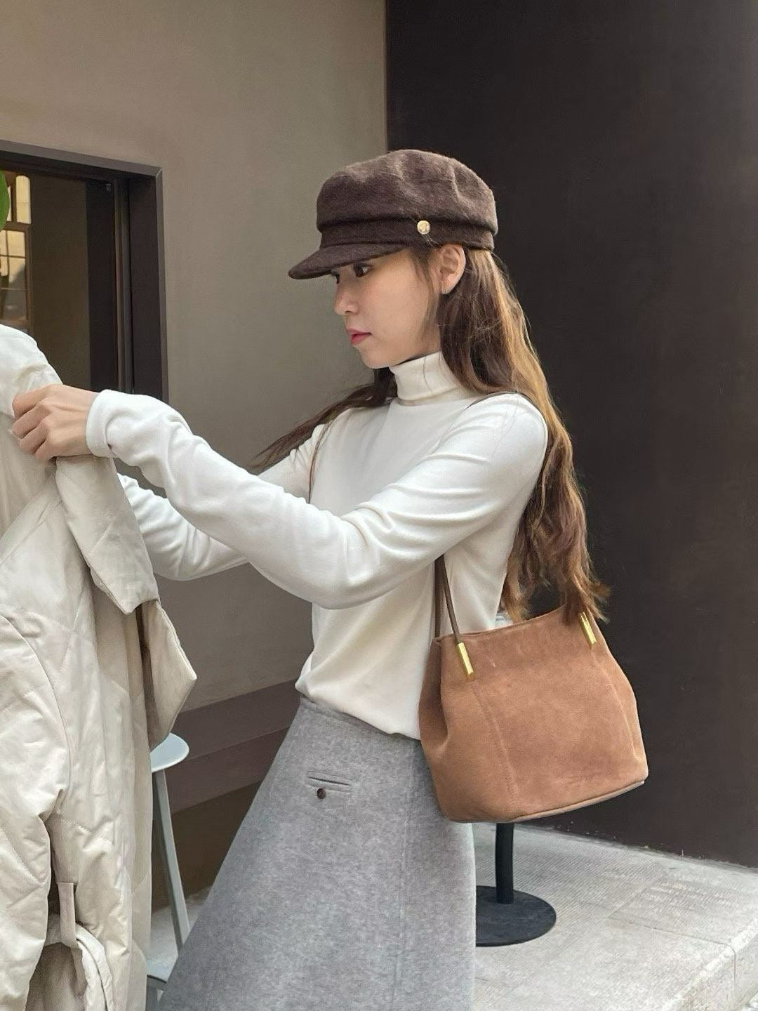 淨色高領上衣 5色