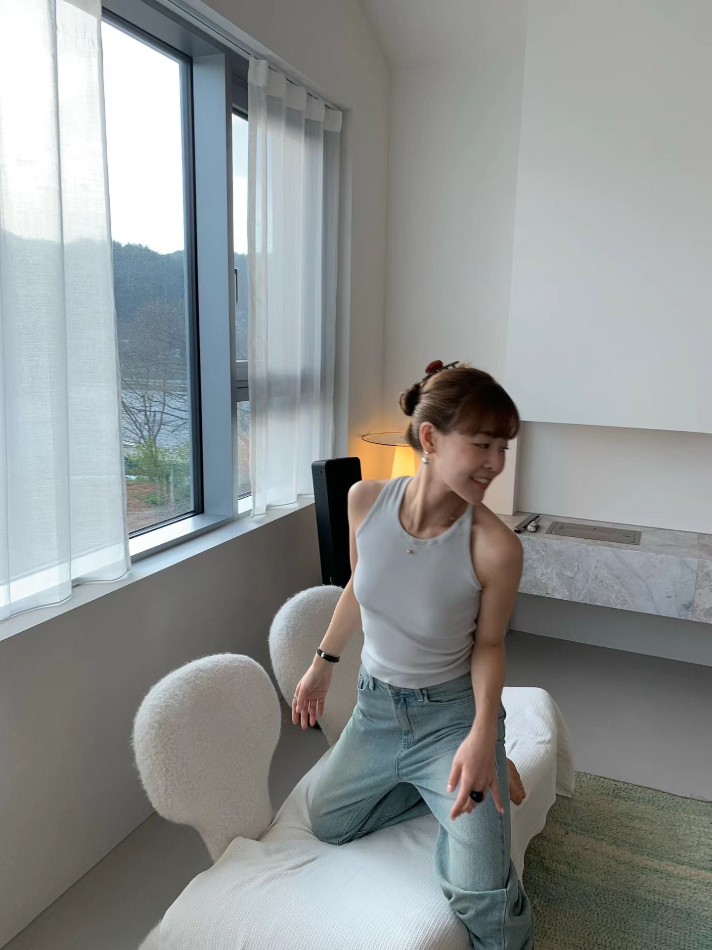 顯瘦交叉美背背心 (3 Colors)