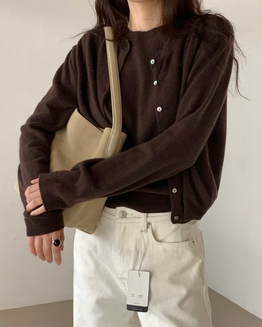 百搭圓領淨色外套 5色