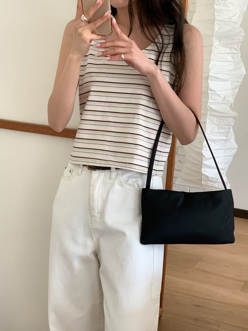 Essential Striped Sleeveless Top (3 Colors)