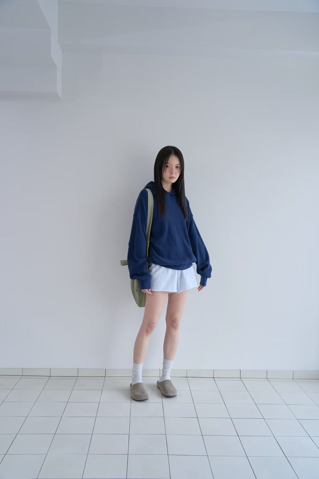 華夫格連帽衫衛衣 (2色)