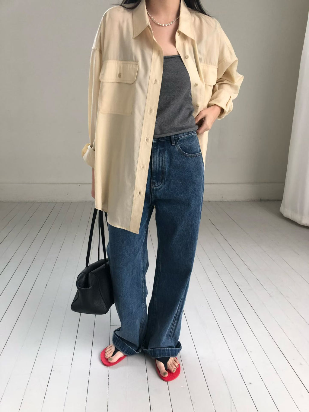 Margaret Pocket Shirt (2色)