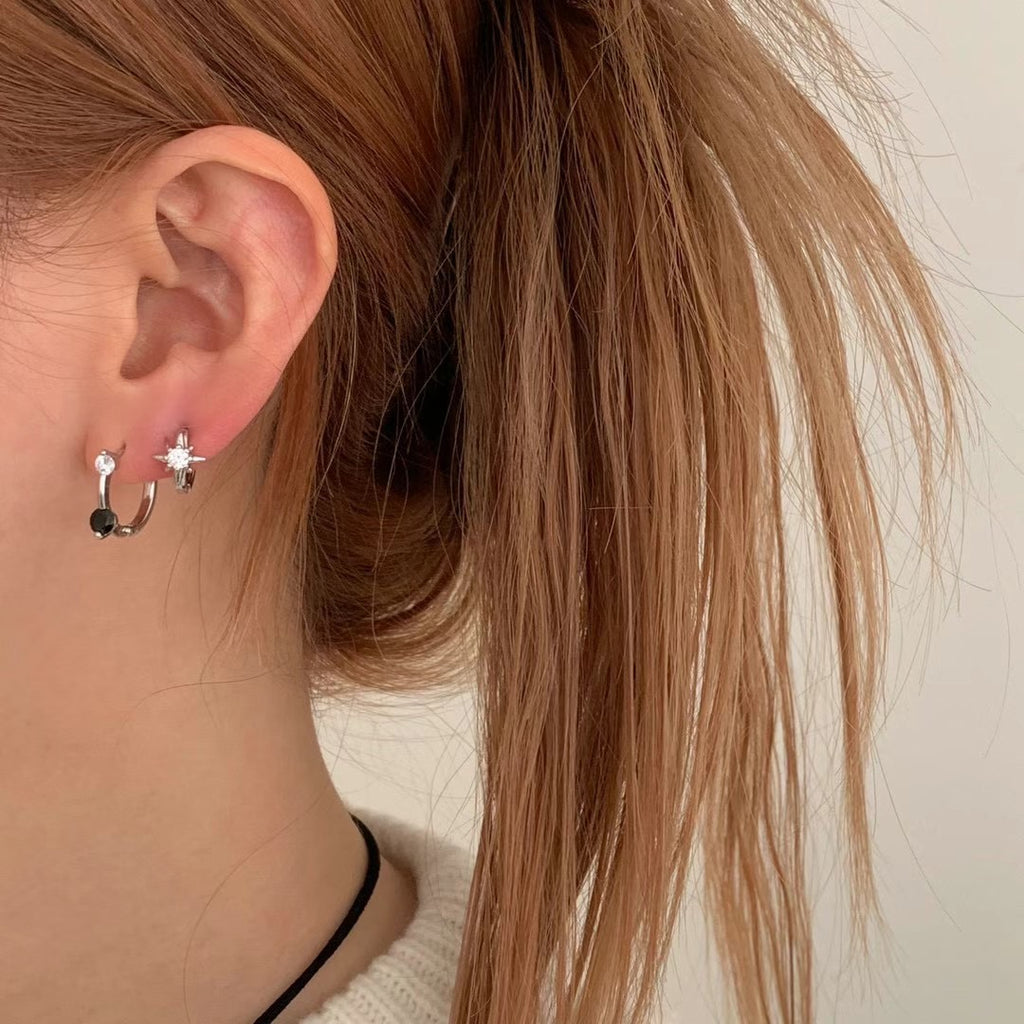 sparkle star earrings