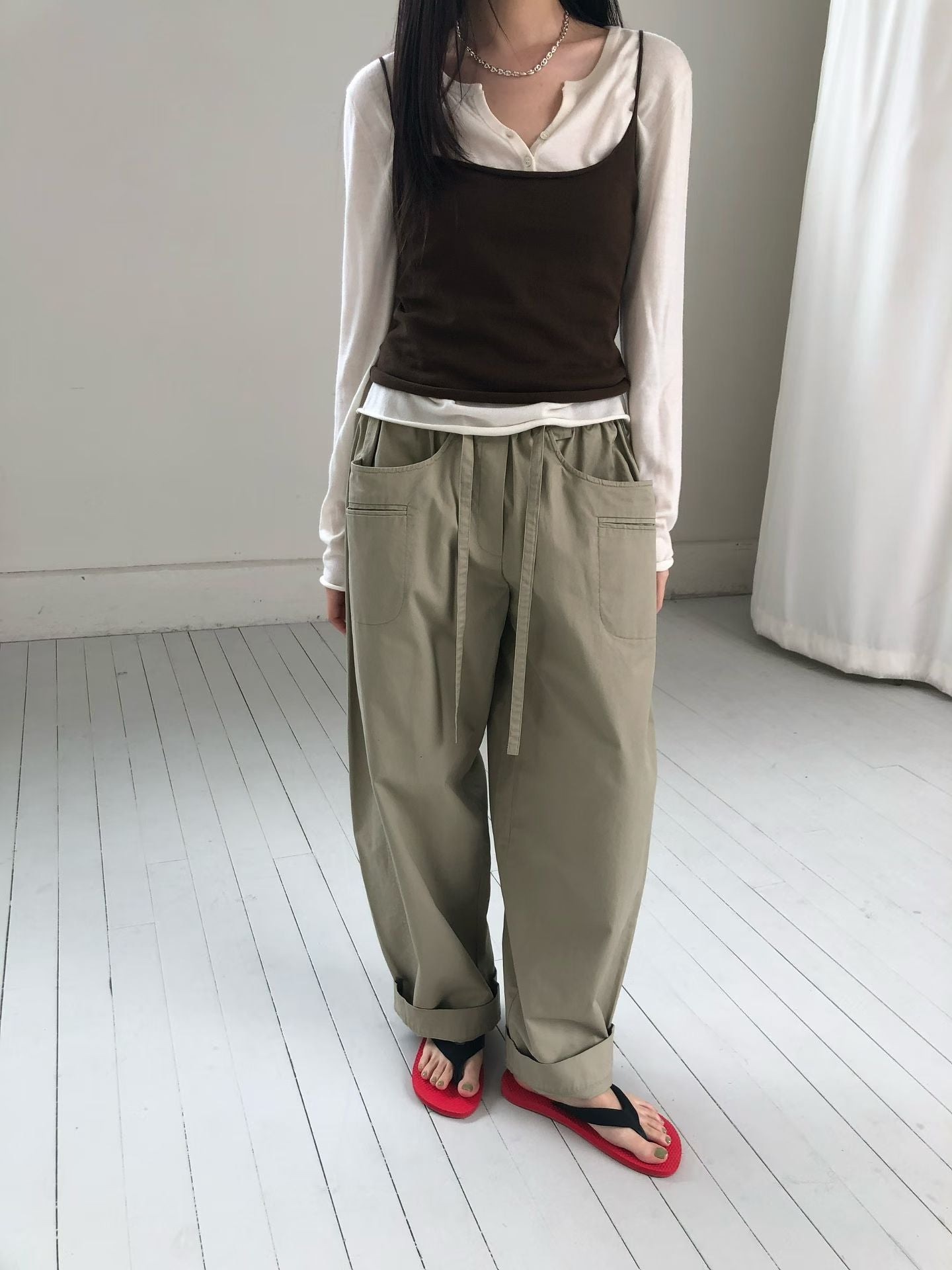 細肩帶背心 (4色)