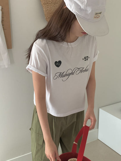 Midnight 短版Tee (3 Colors)