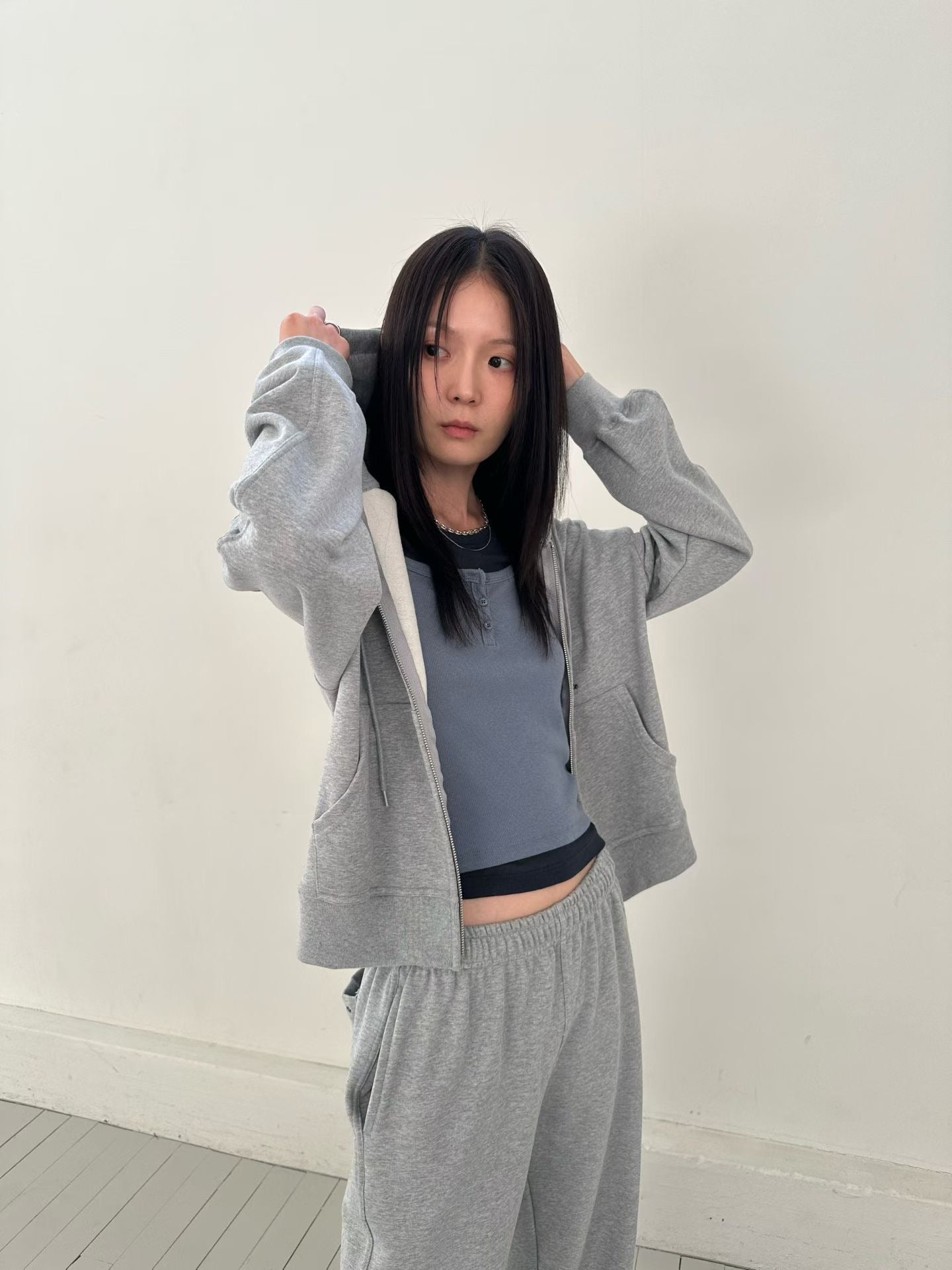 層次穿搭✨拼色背心長袖上衣 4色