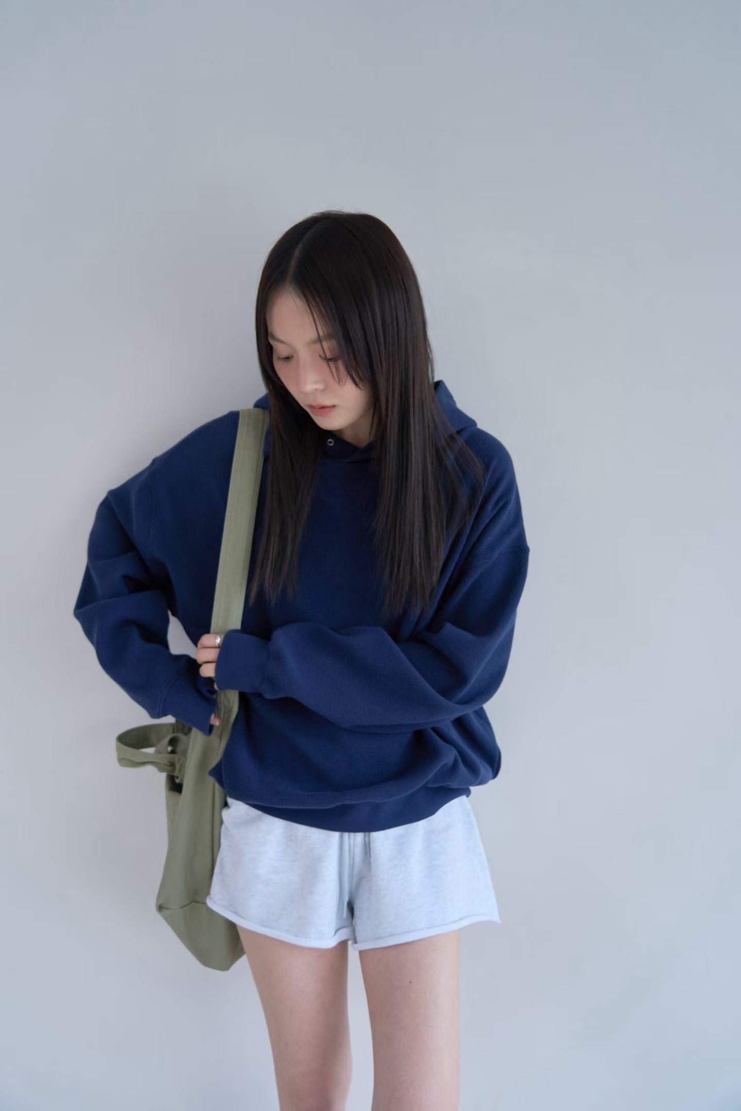 華夫格連帽衫衛衣 (2色)