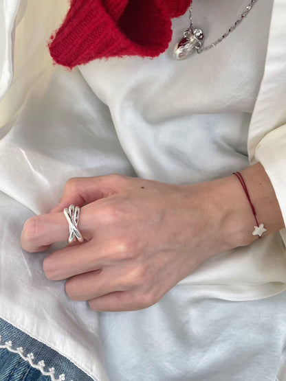 Trinity Silver Plated Ring (2 Colors)
