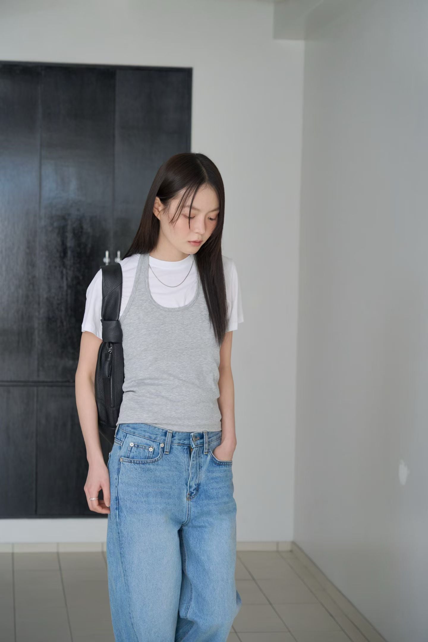 掛頸無袖上衣 (3色)