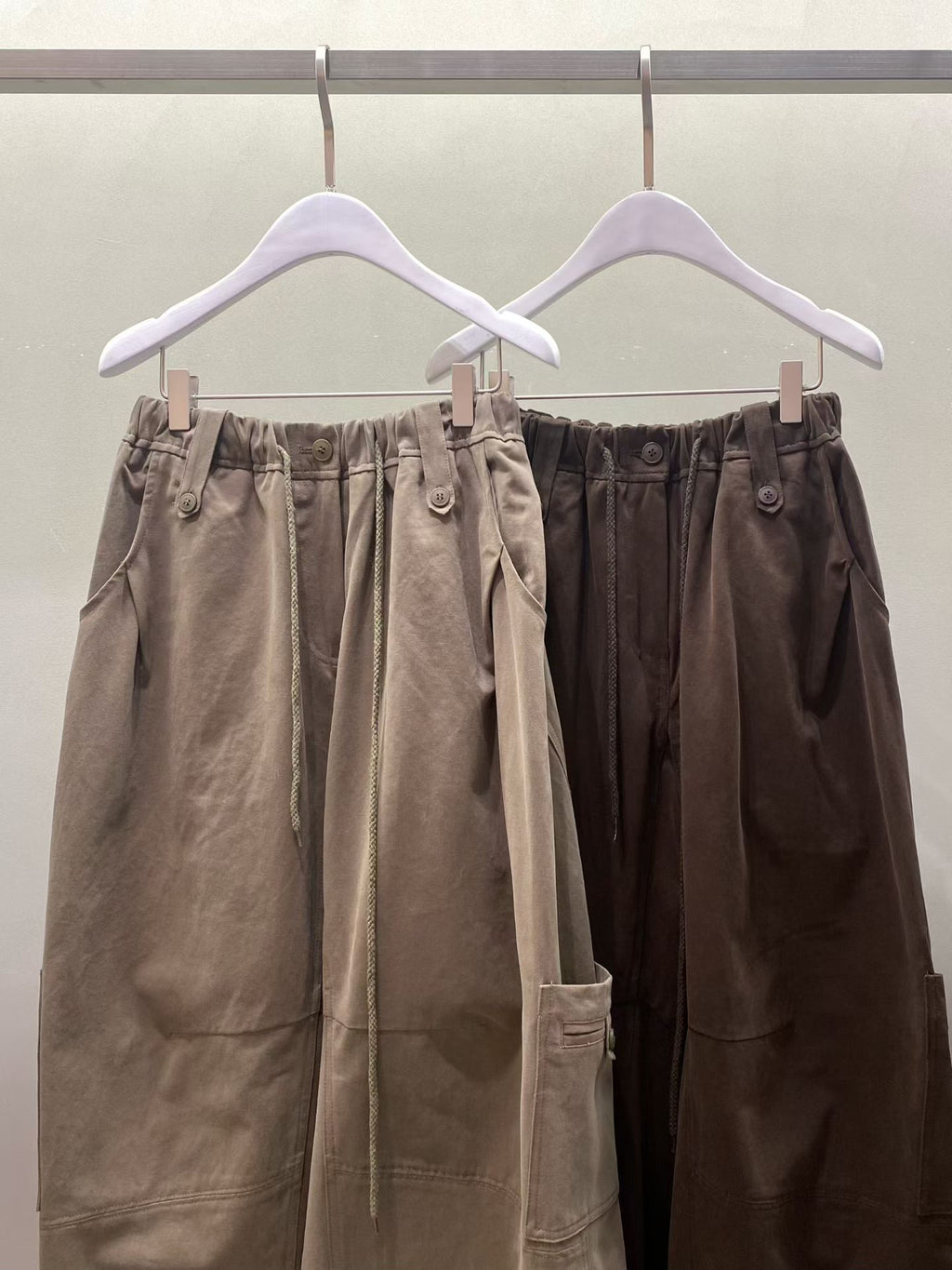 休閒束口長褲 2色