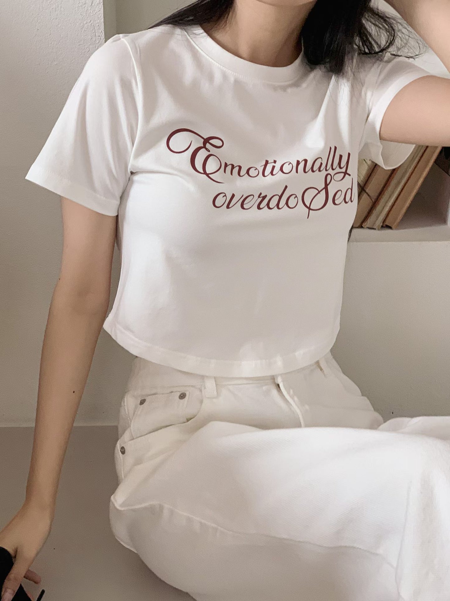 Letter 短版 Tee (3 Colors)