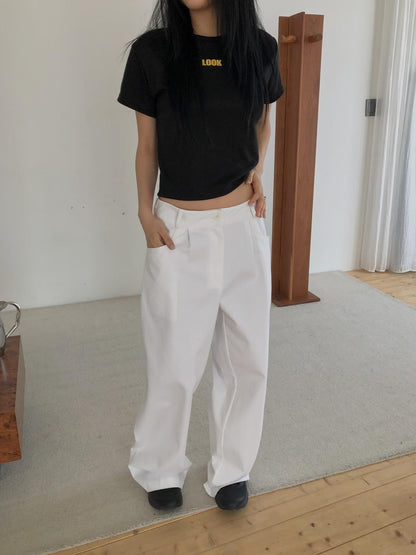 "Look" Crop Top (2 Colors)