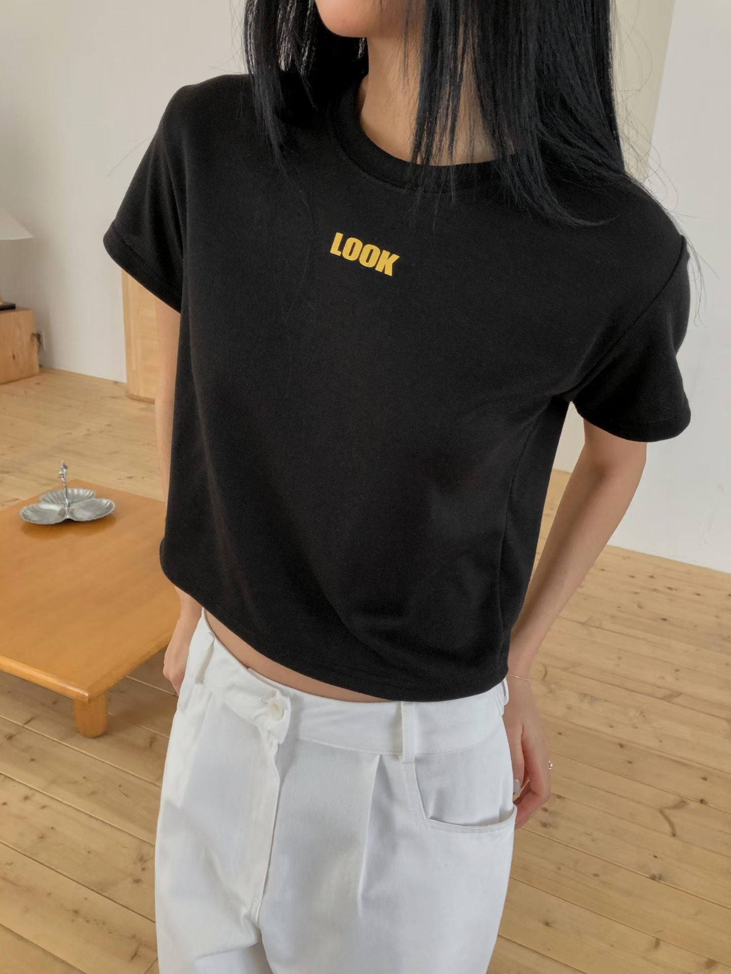 "Look" Crop Top (2 Colors)