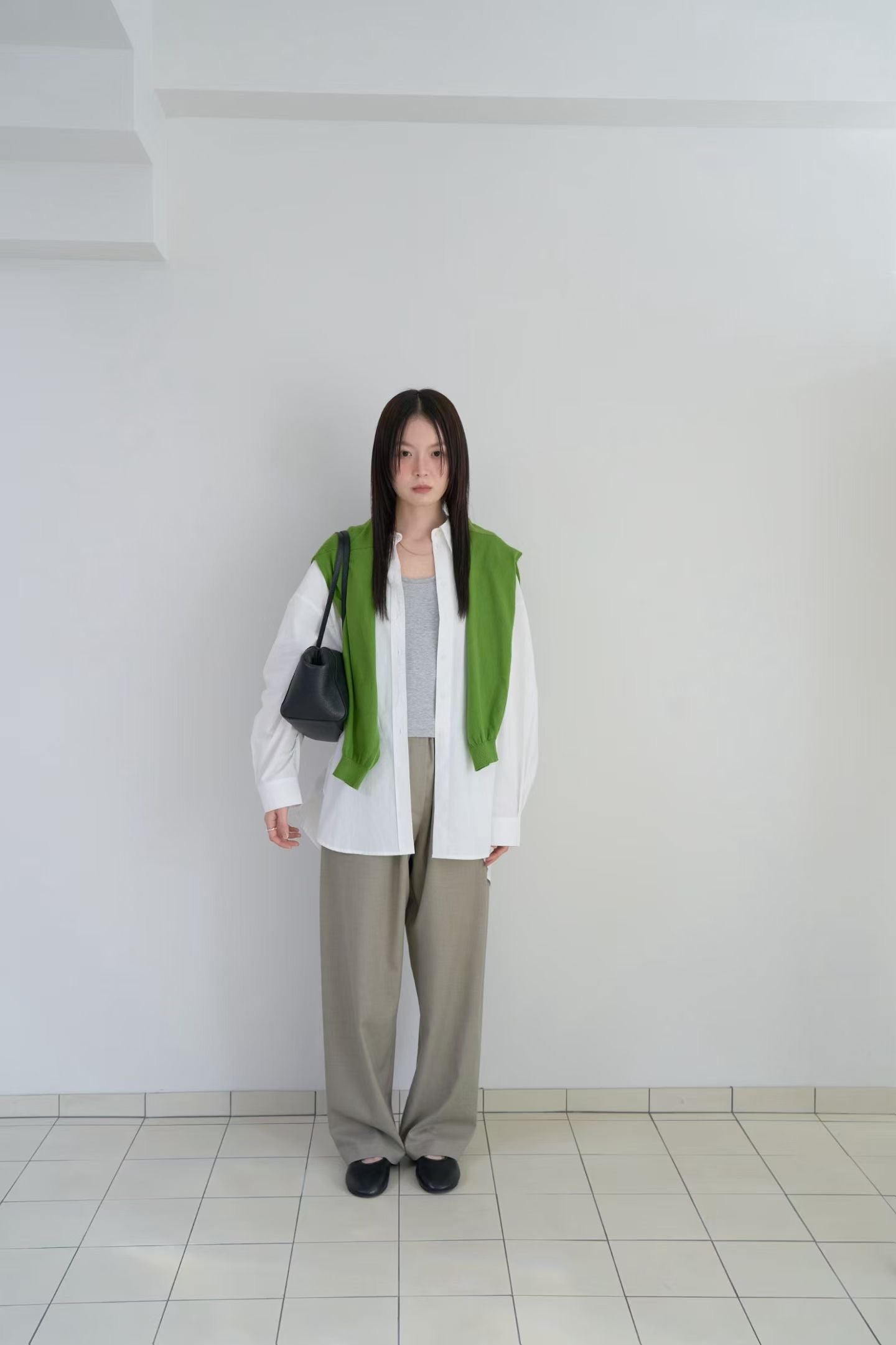 棉質口袋襯衫 (4色)