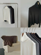 淨色高領上衣 5色