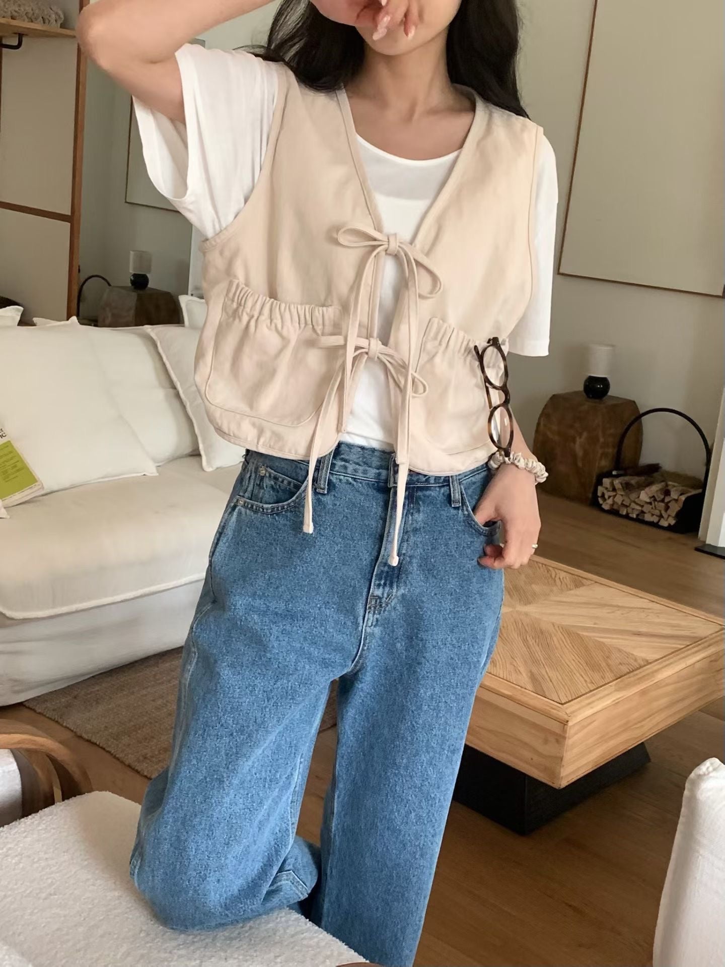 Ribbon Vest (2 Colors)
