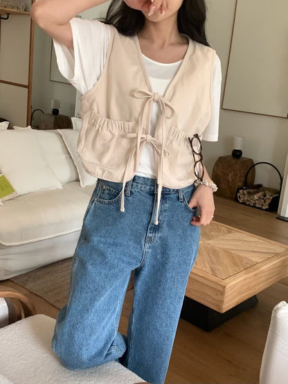 Ribbon Vest (2 Colors)