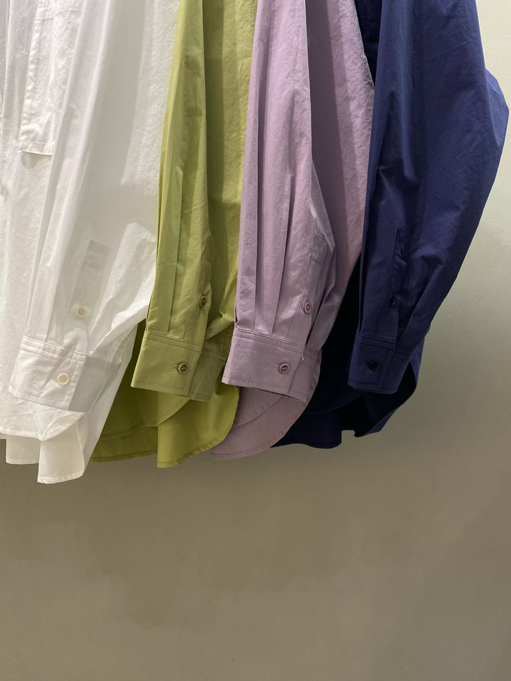 棉質口袋襯衫 (4色)