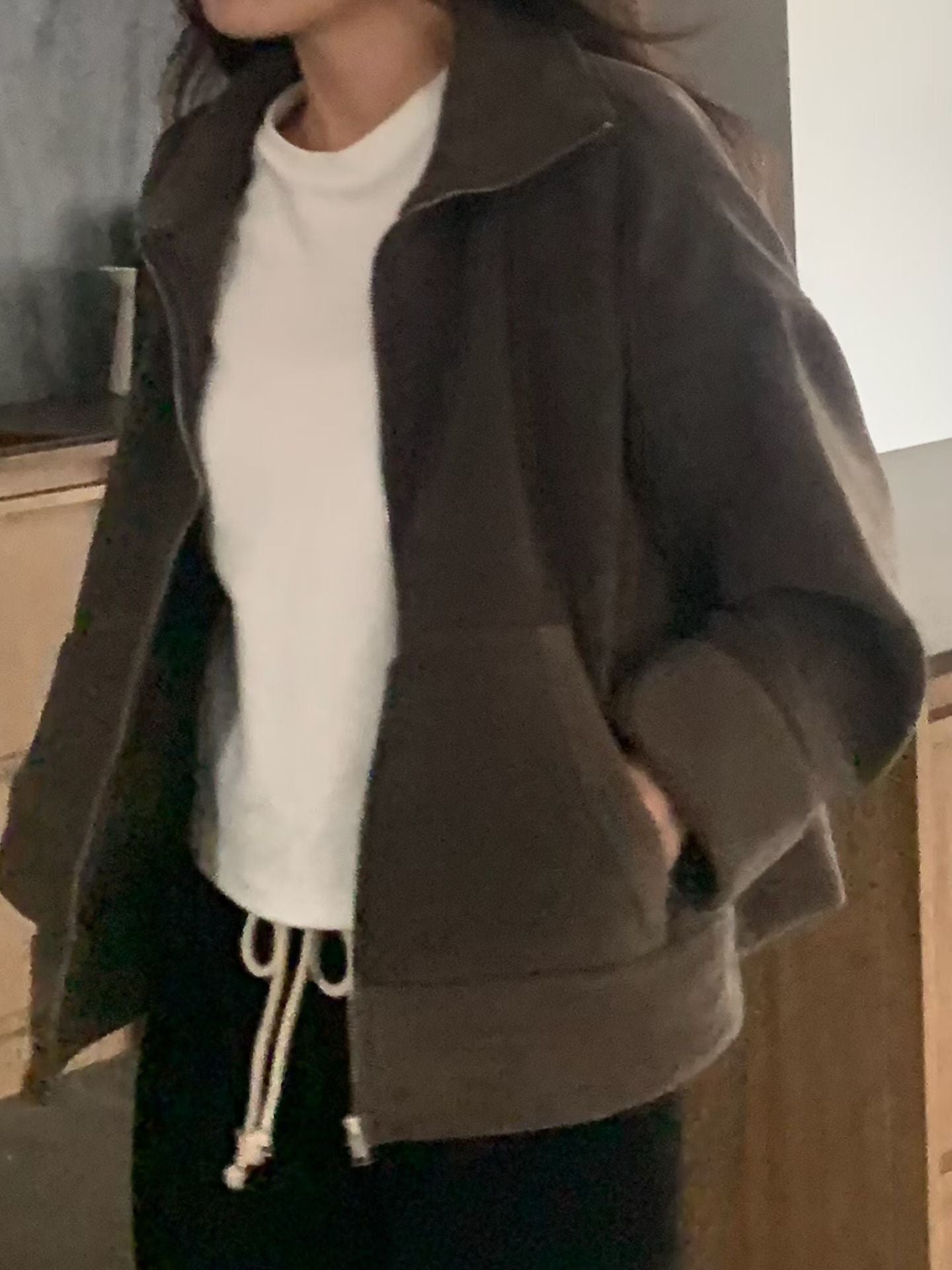 Teddy 高領外套 (2色)