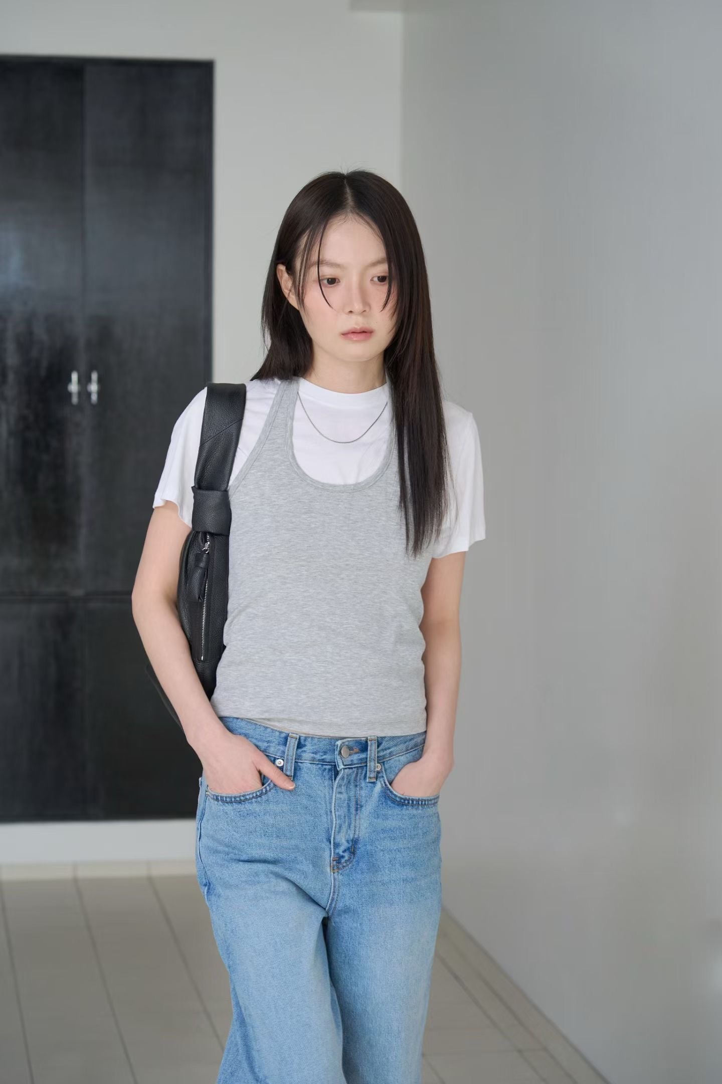 掛頸無袖上衣 (3色)