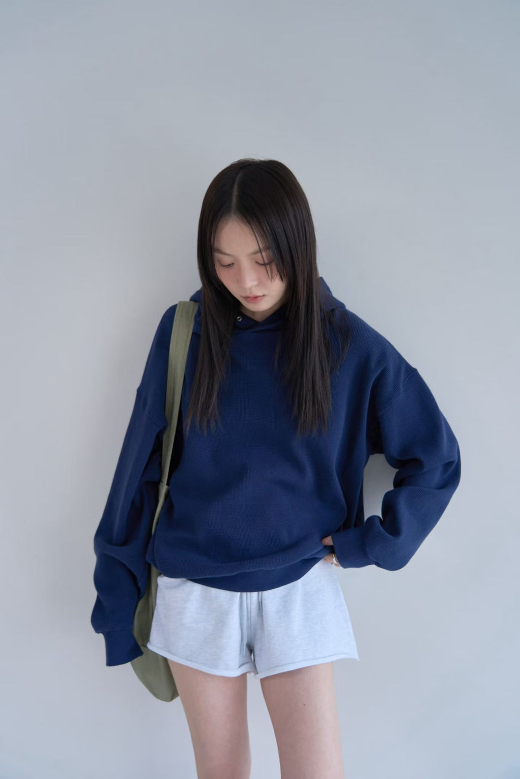 華夫格連帽衫衛衣 (2色)