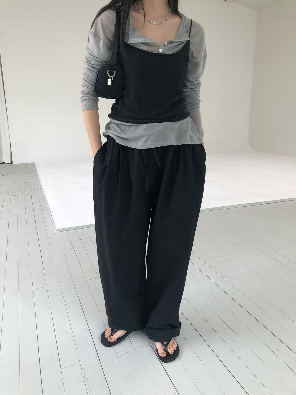 細肩帶背心 (4色)