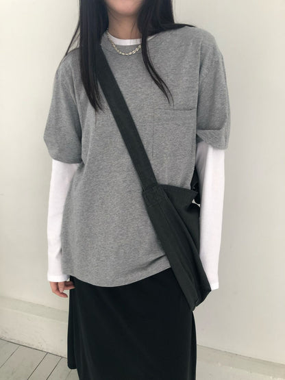 Daily Pocket Tee (3色)
