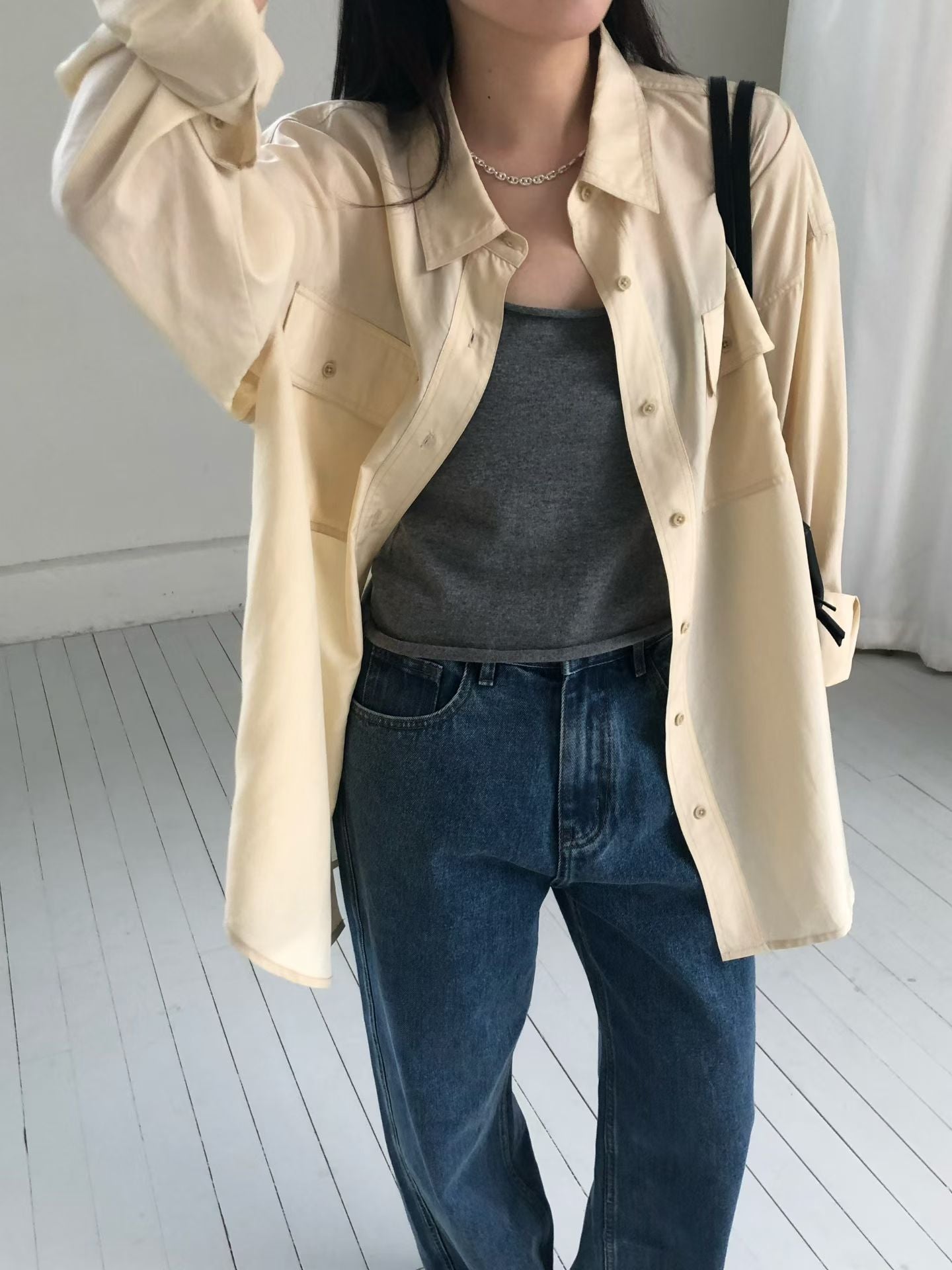 Margaret Pocket Shirt (2色)