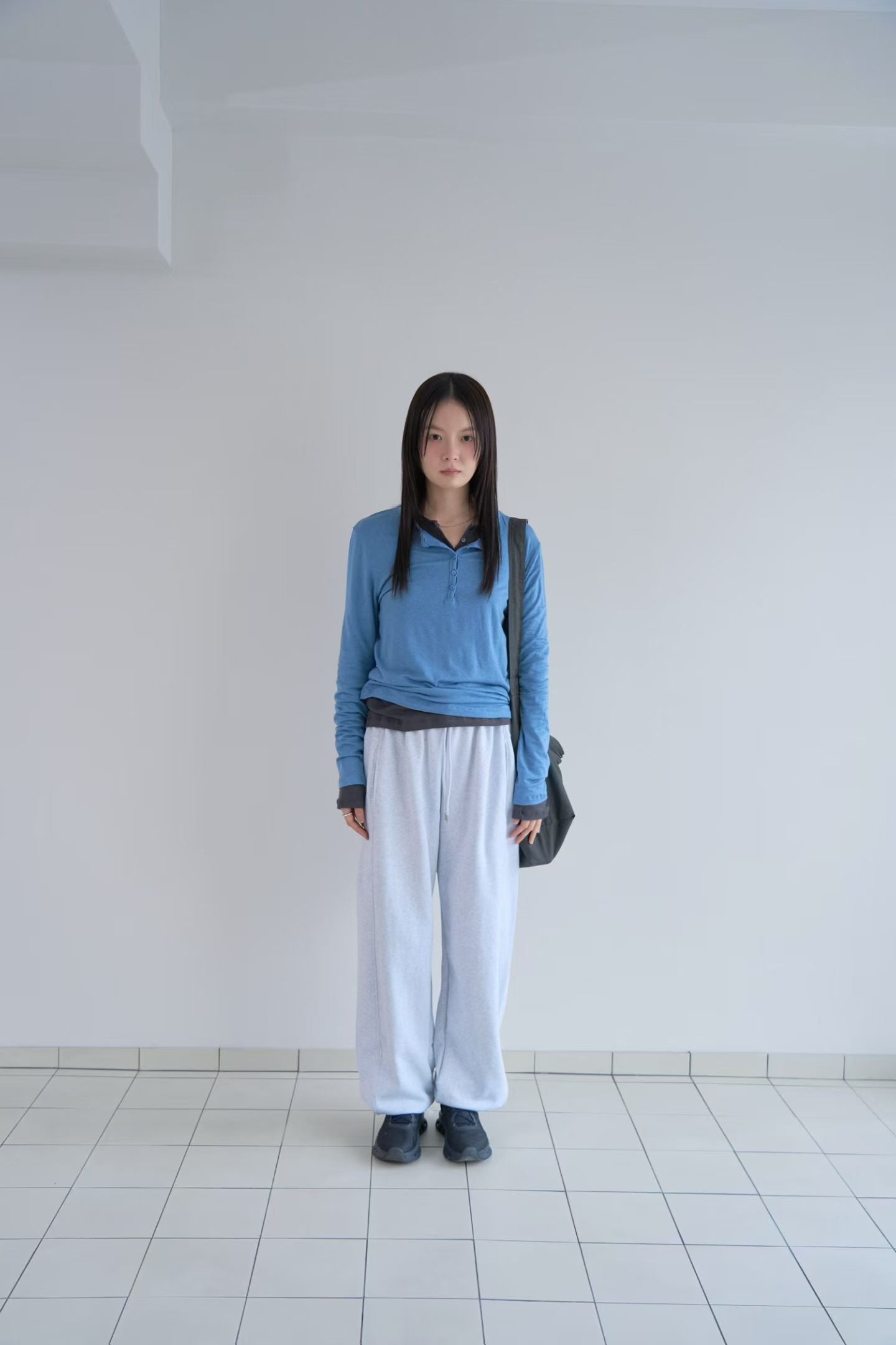 柔軟棉質慢跑褲