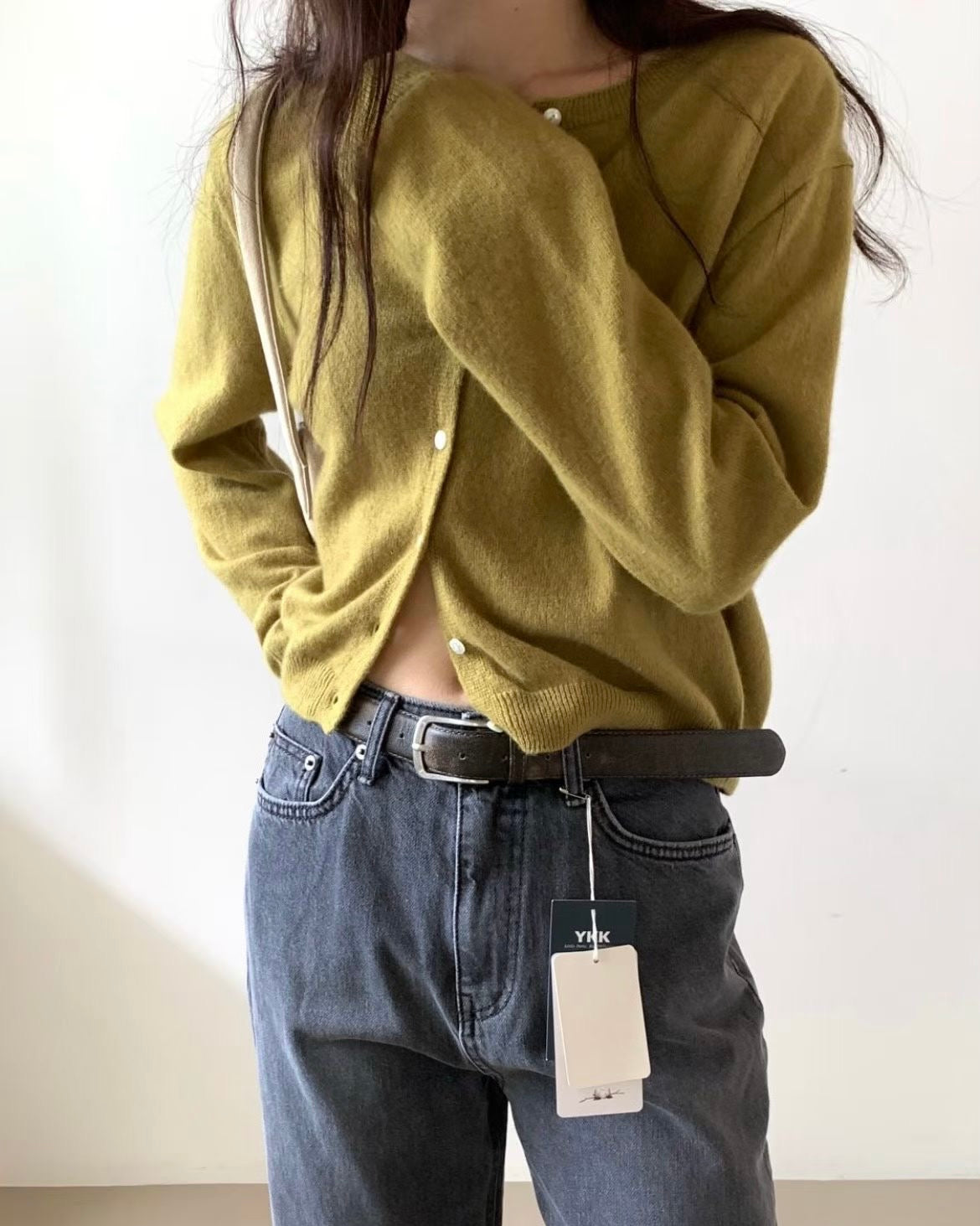 百搭圓領淨色外套 5色