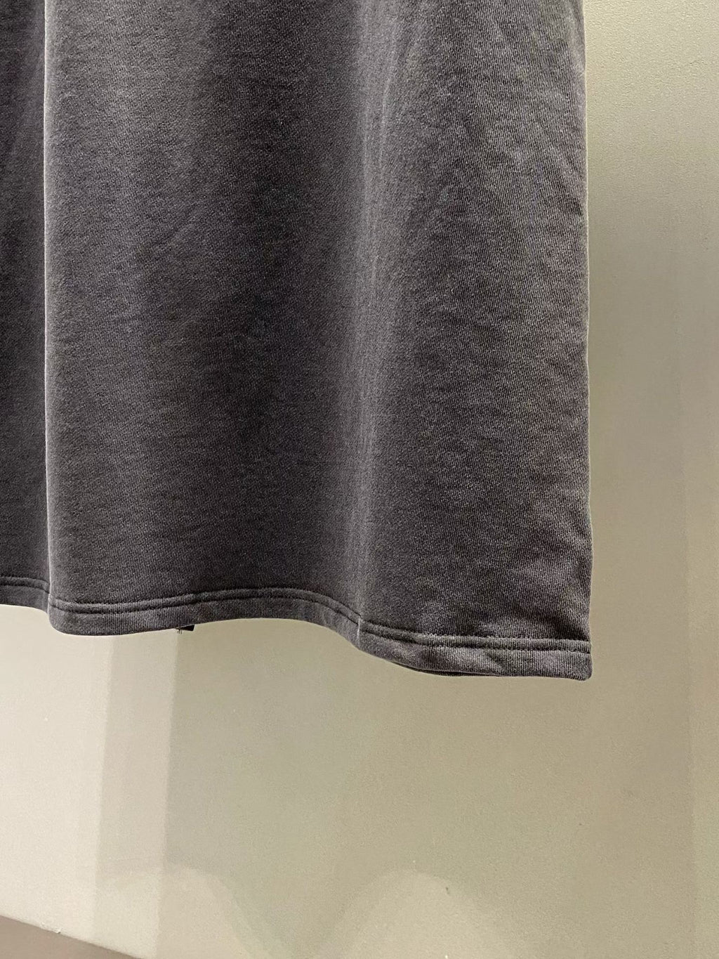 淨色後開叉長裙