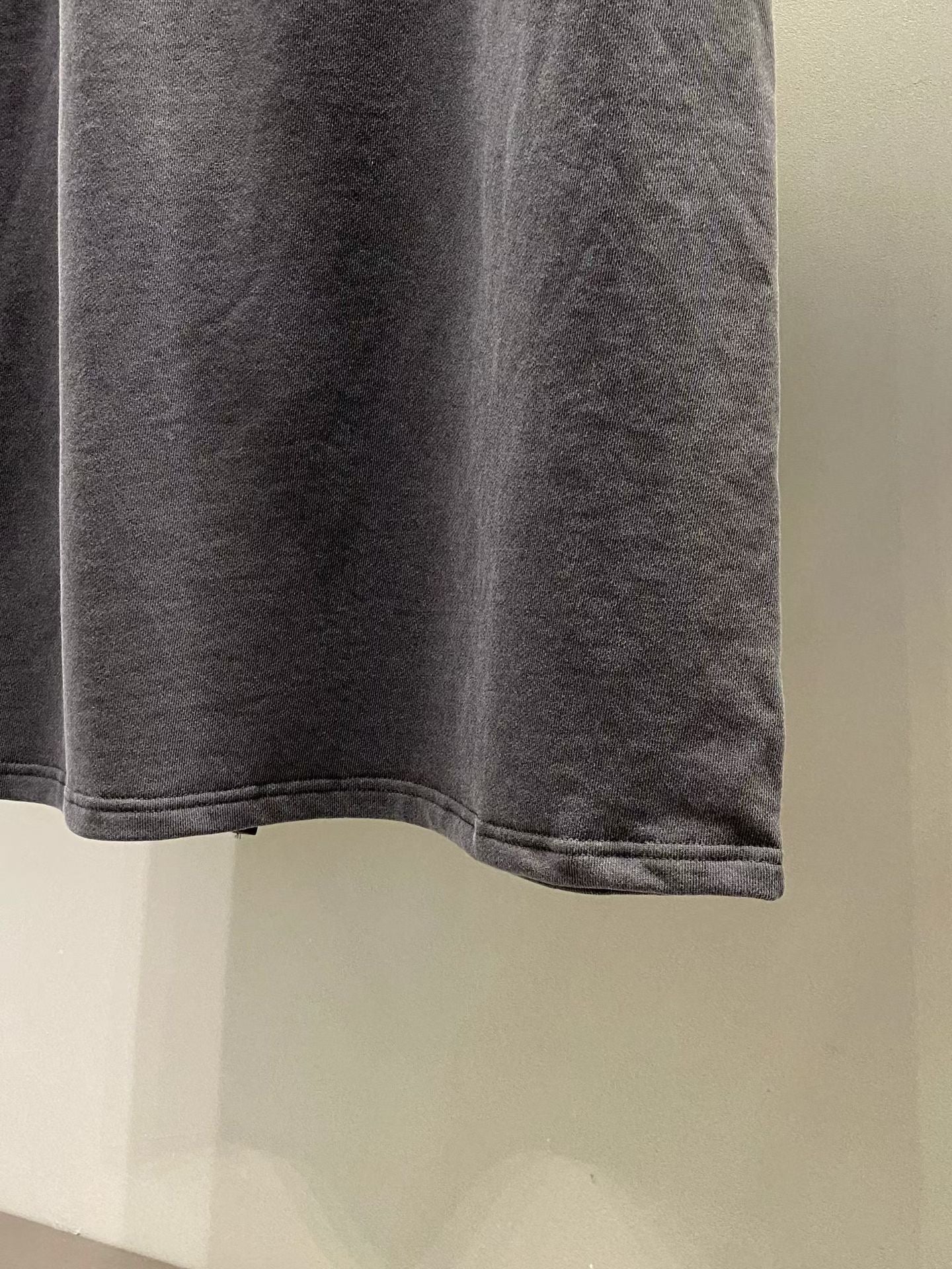 淨色後開叉長裙