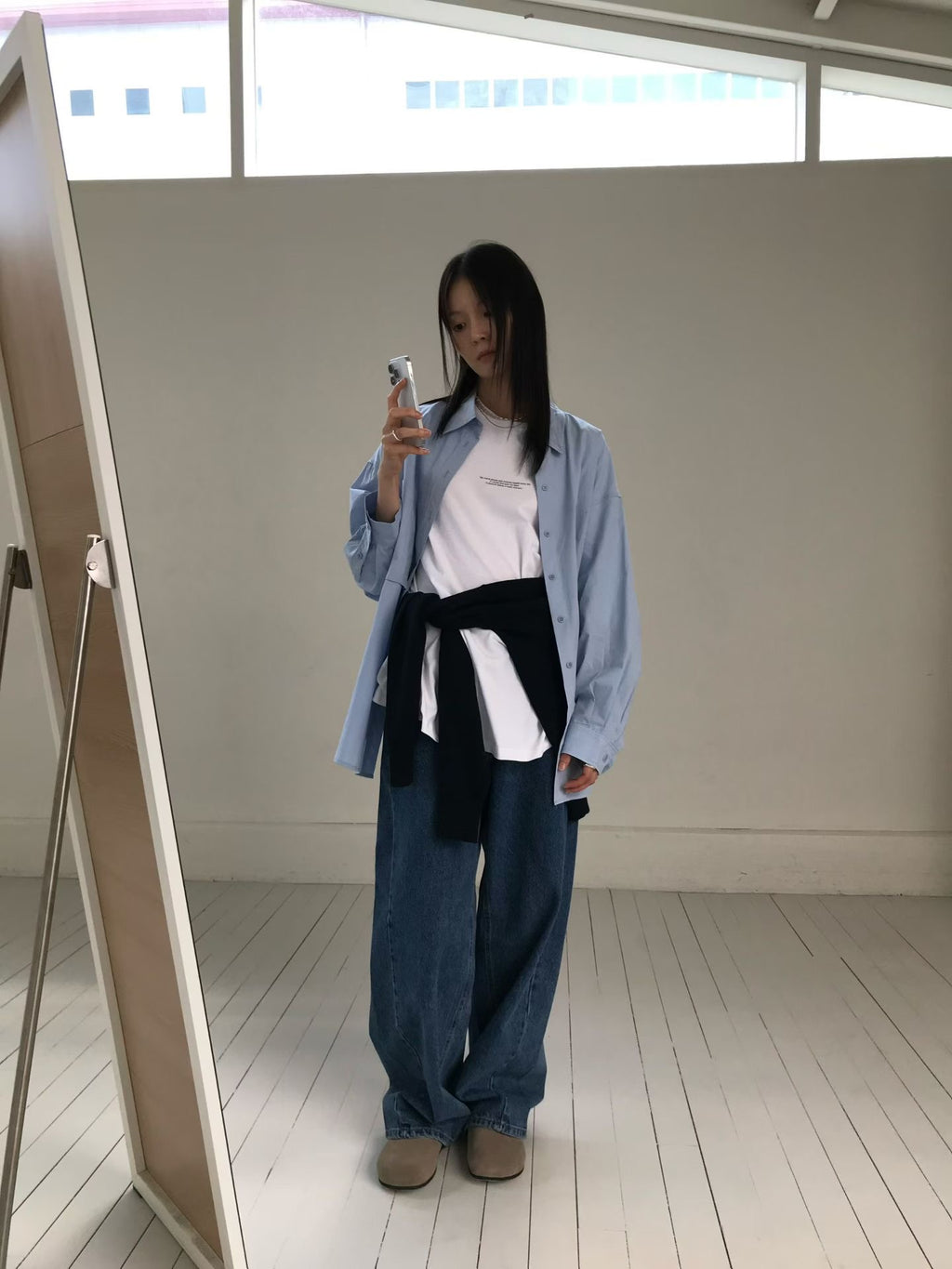 百搭牛仔褲 2色