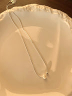 𝟗𝟐𝟓𝐬𝐢𝐥𝐯𝐞𝐫 簡約氣質珍珠頸鏈 (現貨)