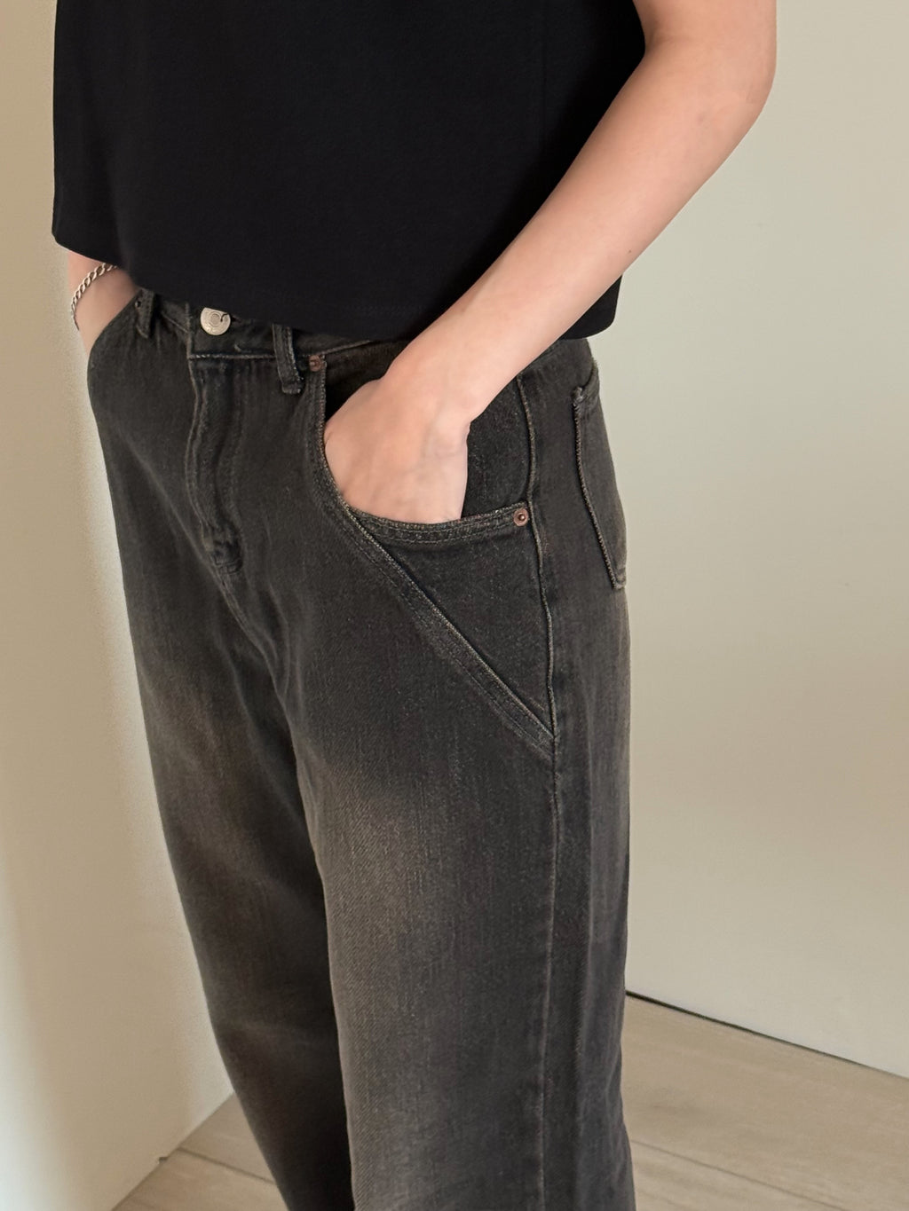 「修飾臀型」Daily洗水軟布牛仔褲