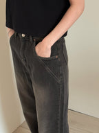 「修飾臀型」Daily洗水軟布牛仔褲