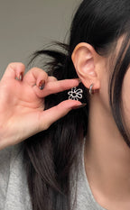 two-way floral earrings (現貨)