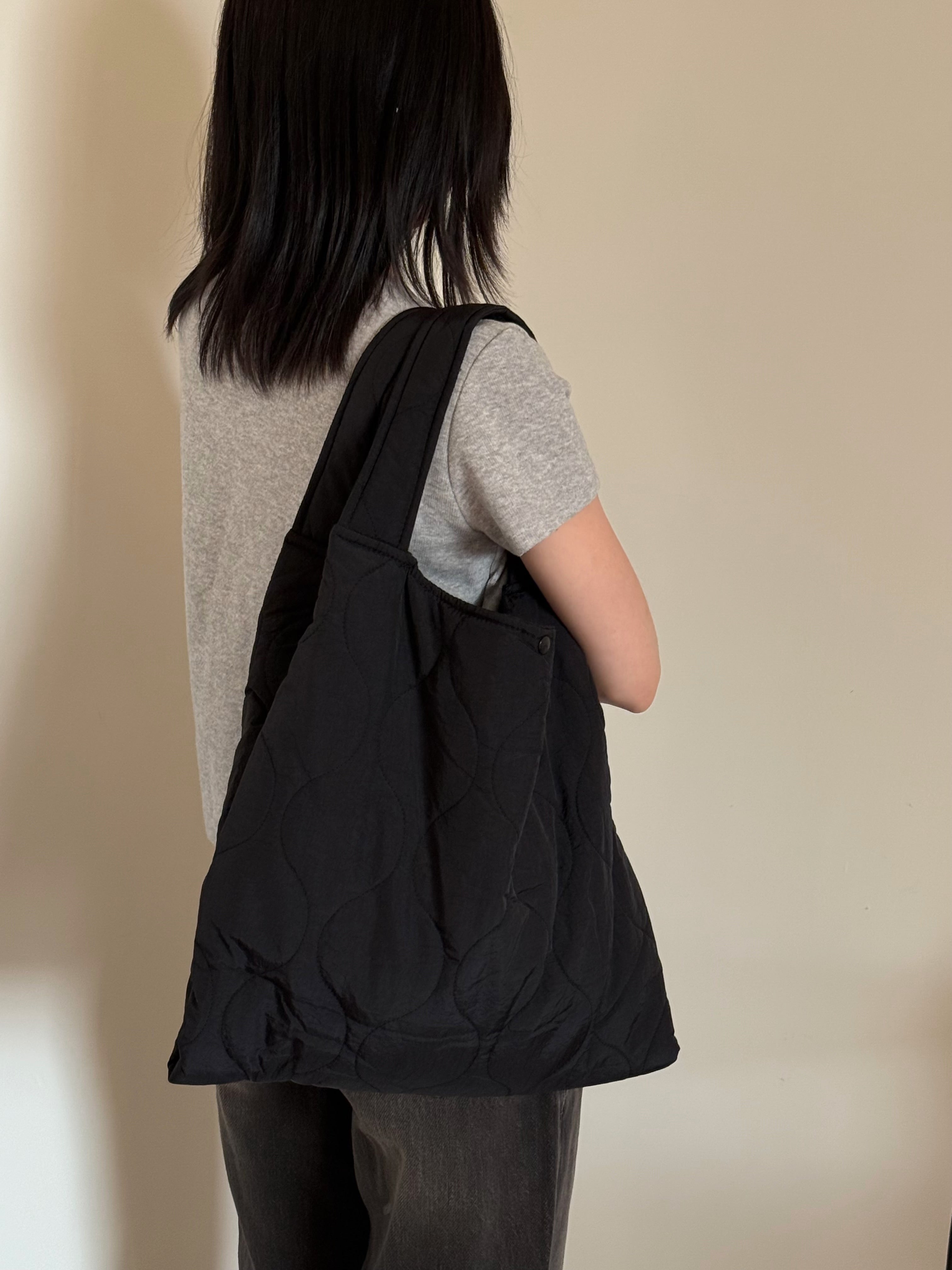 大容量日系tote bag (4色)