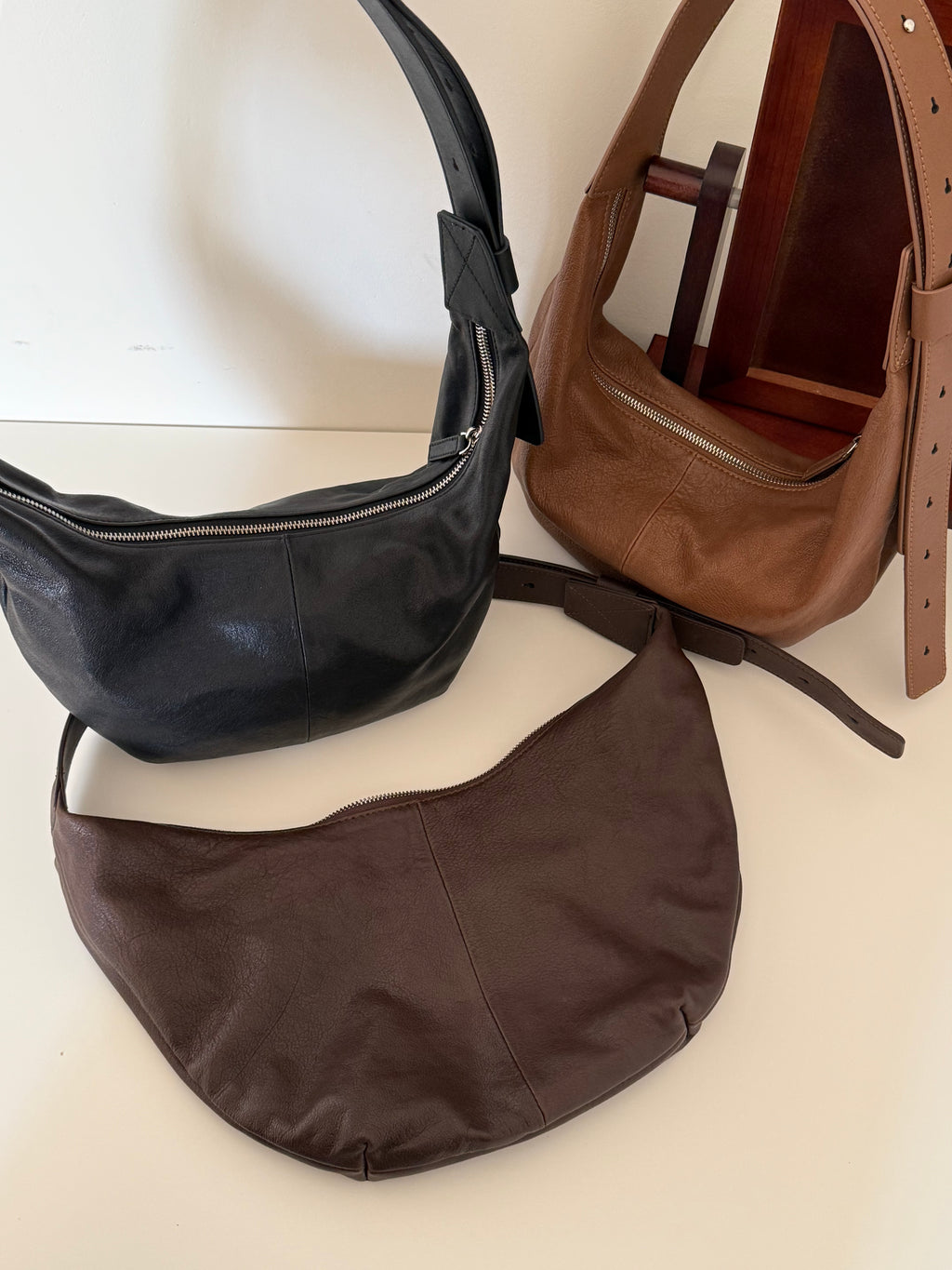 大容量.ᐟ‪‪.ᐟ 羊皮兩用餃子袋 3色