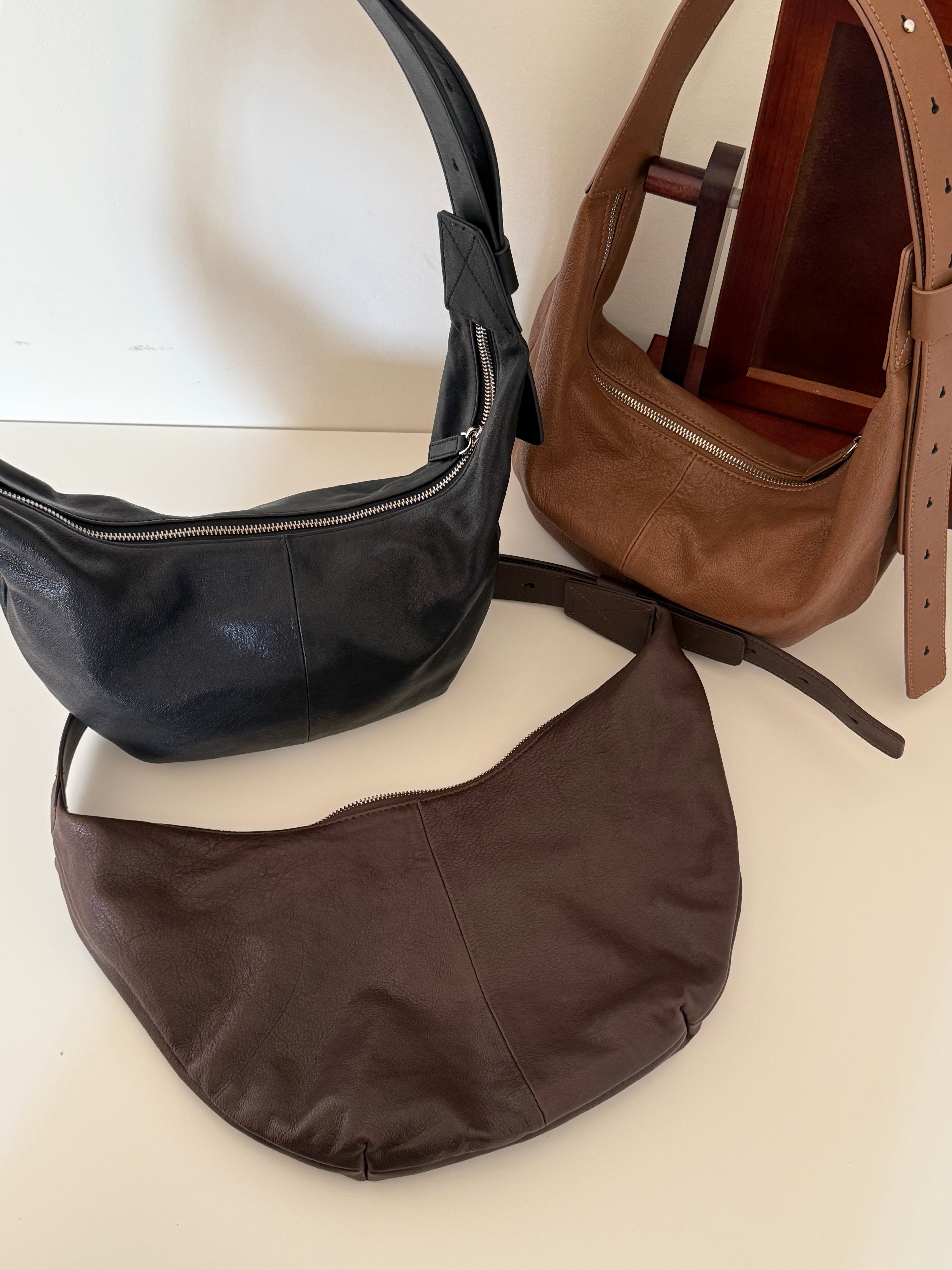 大容量.ᐟ‪‪.ᐟ 羊皮兩用餃子袋 3色