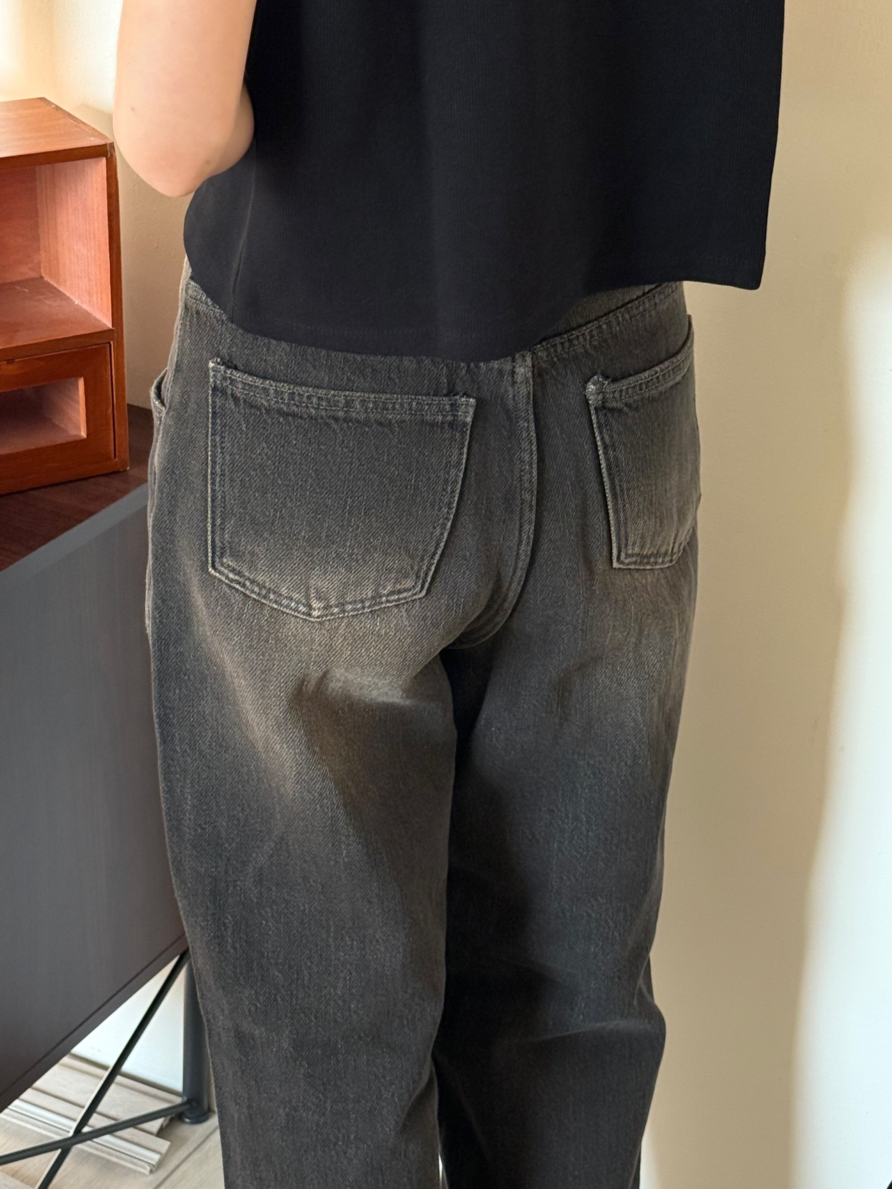 「修飾臀型」Daily洗水軟布牛仔褲