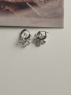 two-way floral earrings (現貨)