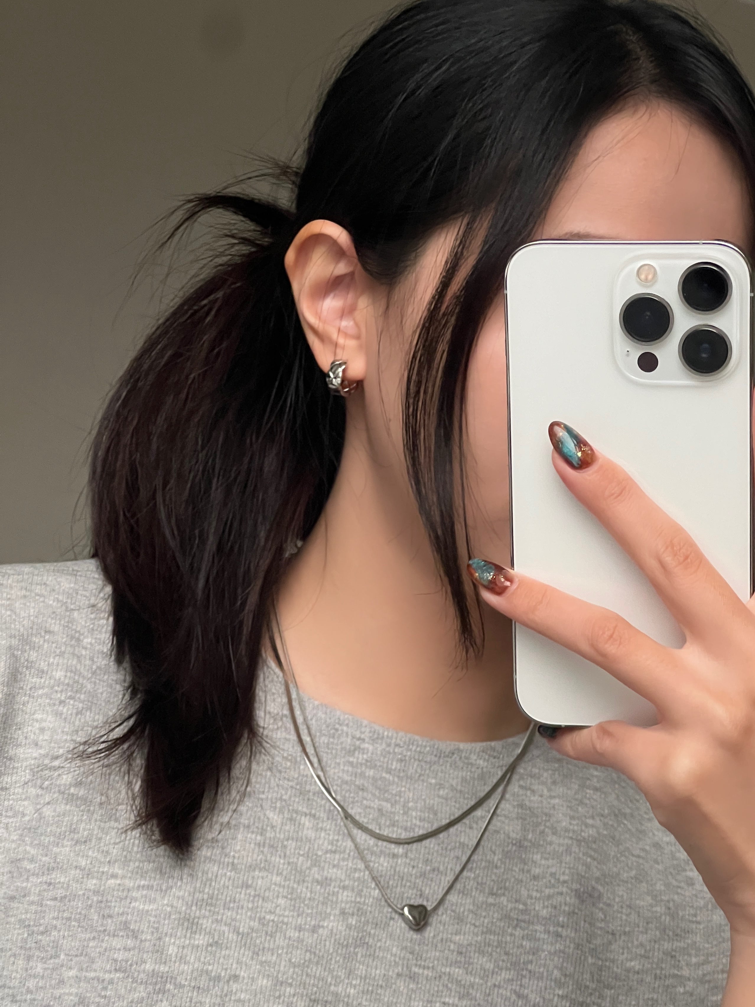 argyle earrings (現貨)