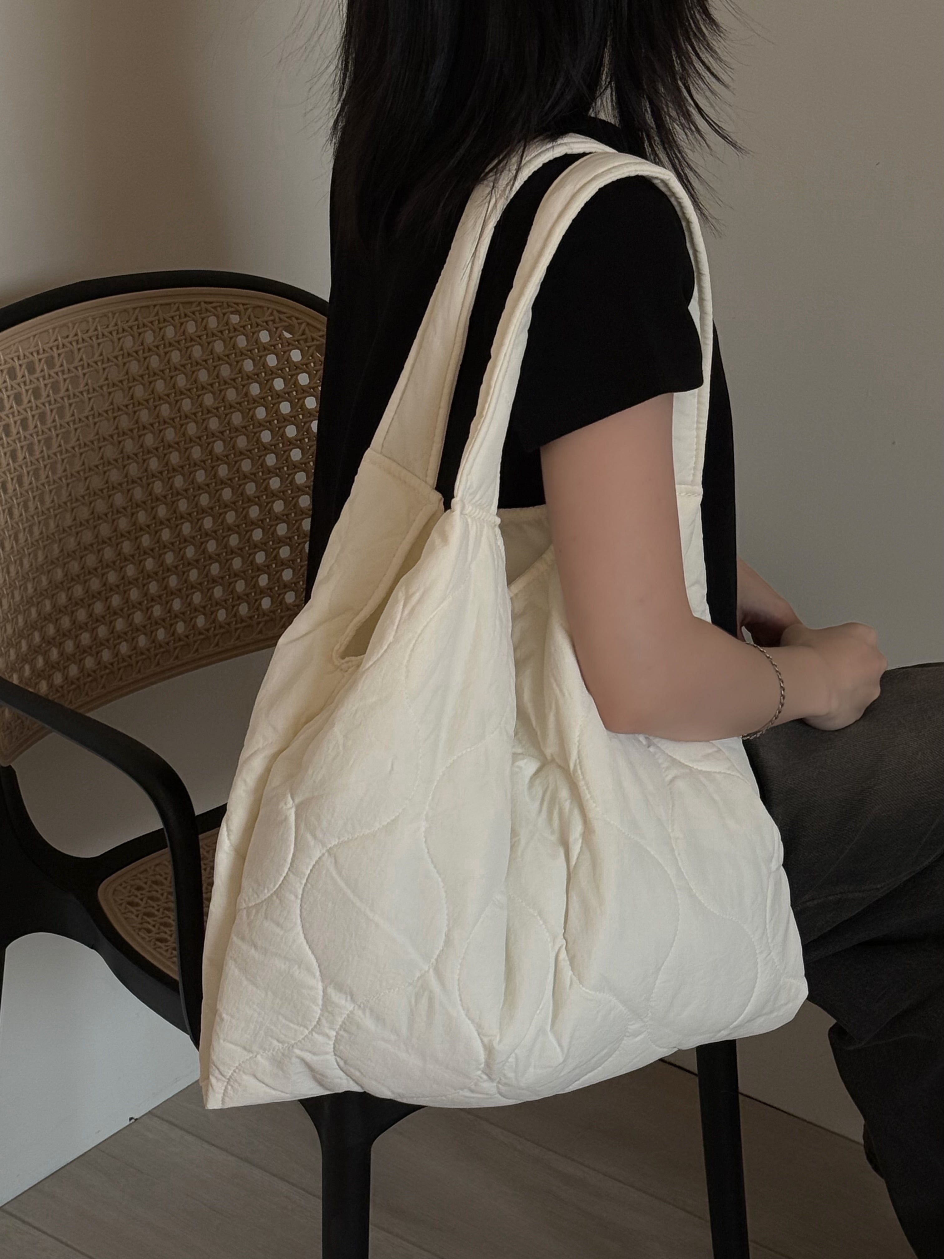 大容量日系tote bag (4色)