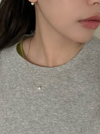 𝟗𝟐𝟓𝐬𝐢𝐥𝐯𝐞𝐫 簡約氣質珍珠頸鏈 (現貨)