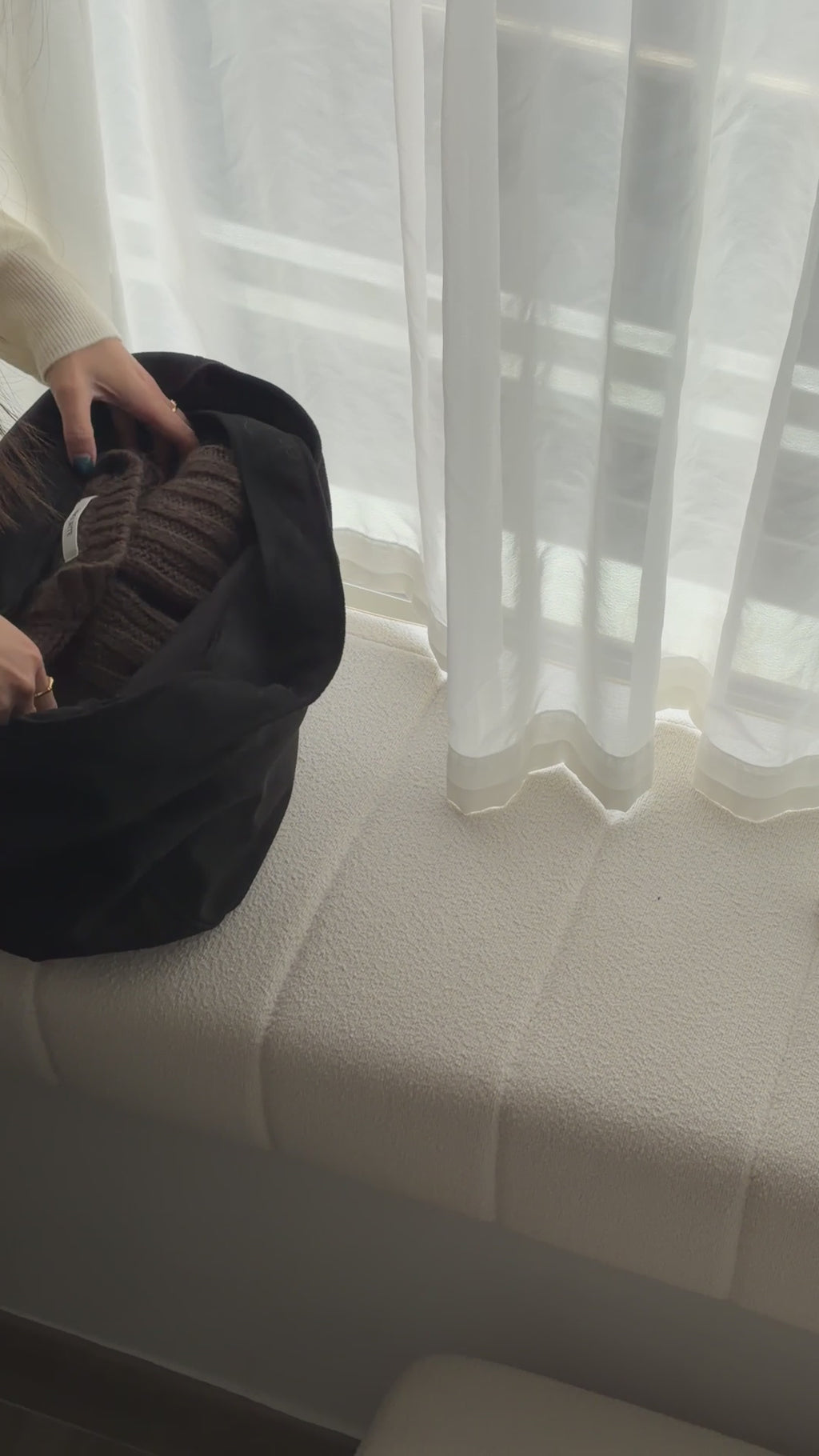 大容量.ᐟ.ᐟ 秋色tote bag 3色 (現貨)