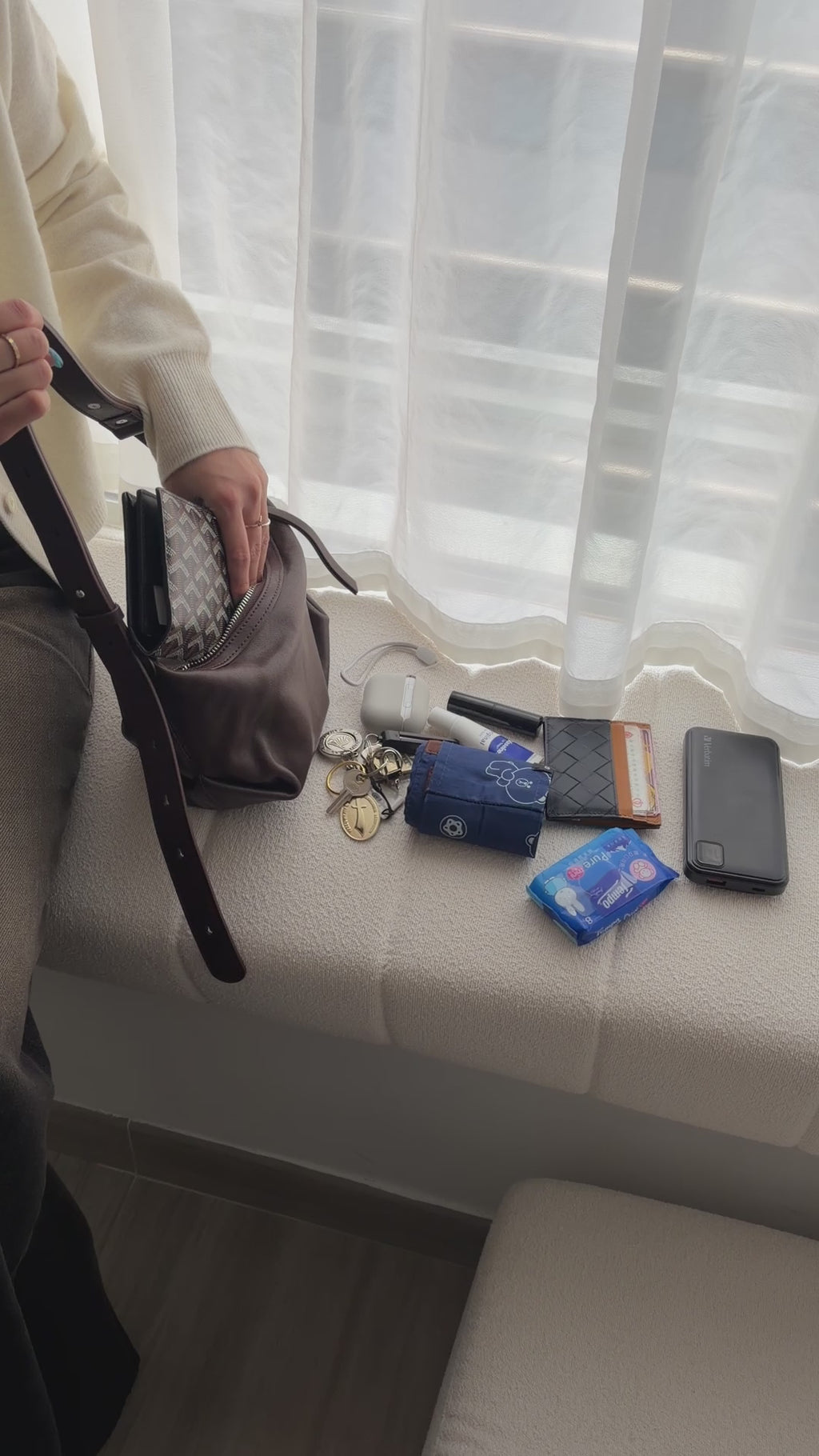 百搭款✨羊皮兩用餃子袋 3色 (現貨)